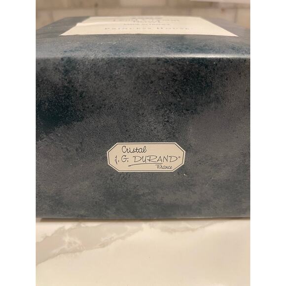 Vintage J.G. Durand Lead Crystal Bowl - Clerval Design - NEW IN BOX - Picture 9 of 10